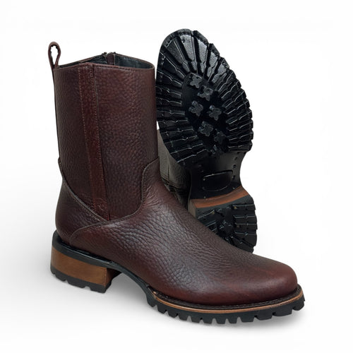 Bota Columbia MK1 Graso en Piel Genuina Para Trabajo
