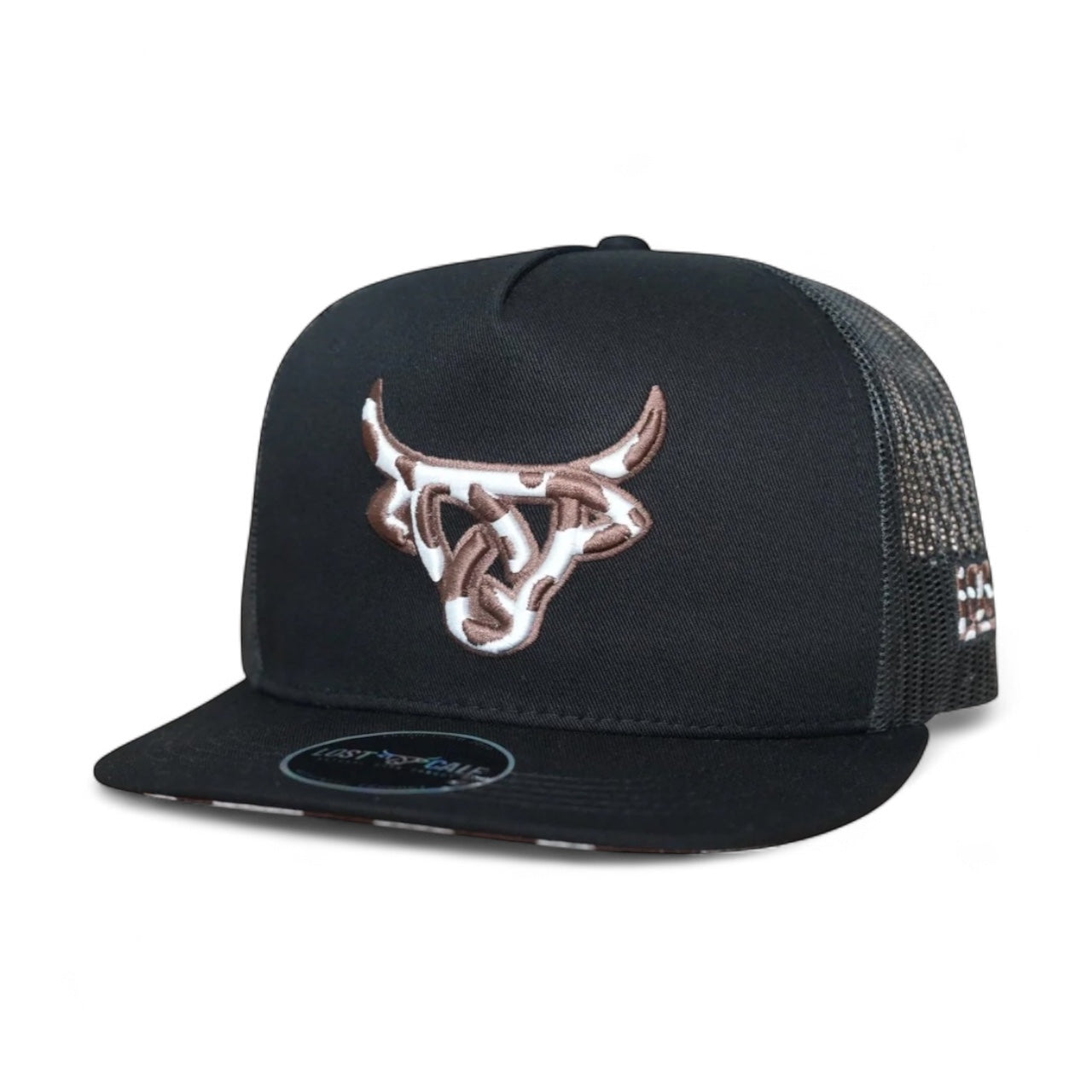 Lost Calf Cow negro | SnapBack