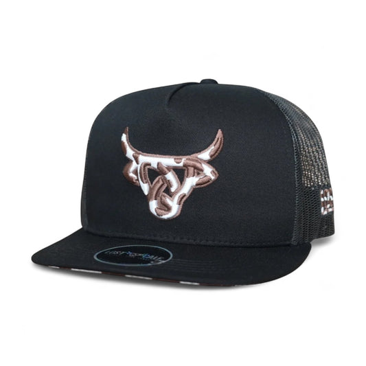 Lost Calf Cow negro | SnapBack