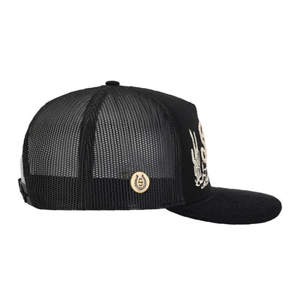 Gorra Stetson Auténtica Negra Clásica