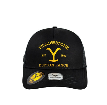 Gorra Yellowstone negra 1