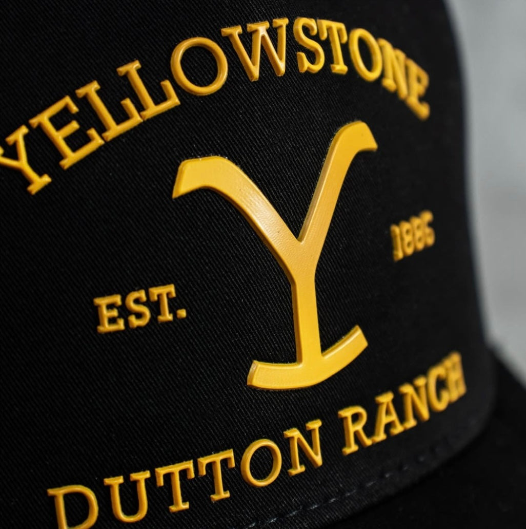 Gorra Yellowstone negra 1