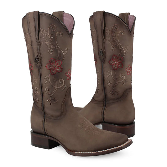 Bota Vaquera En Piel | ADORADA