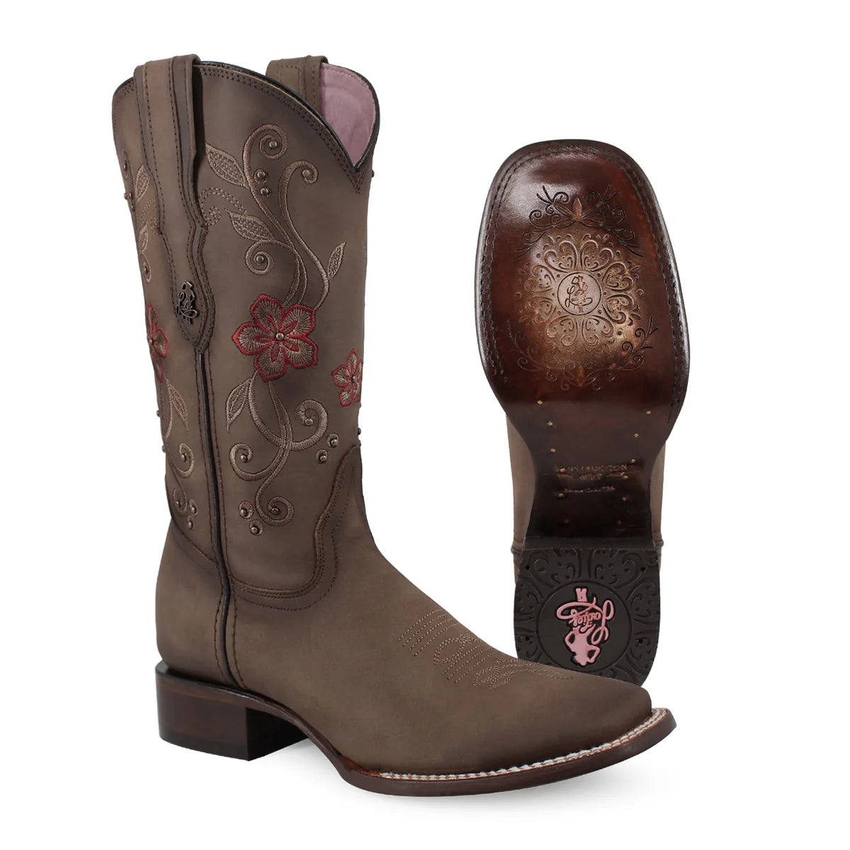 Bota Vaquera En Piel | ADORADA
