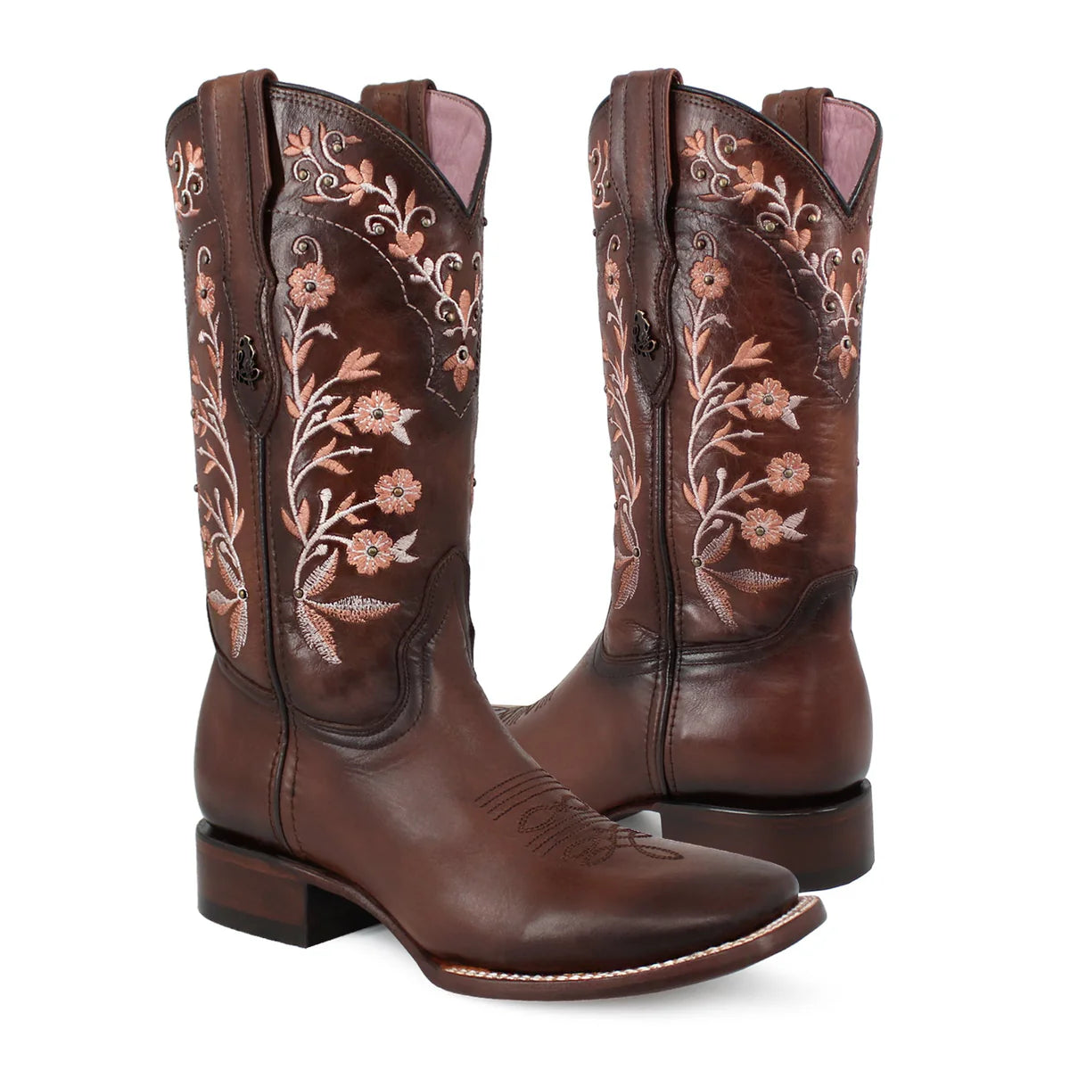 Bota Vaquera en piel. Armonia LEM