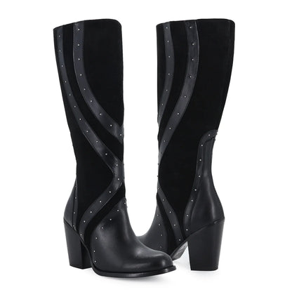 Bota Alta Casual En Piel | MOD SOBERBIA