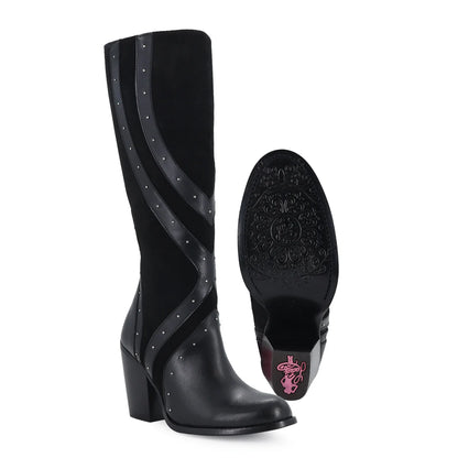 Bota Alta Casual En Piel | MOD SOBERBIA