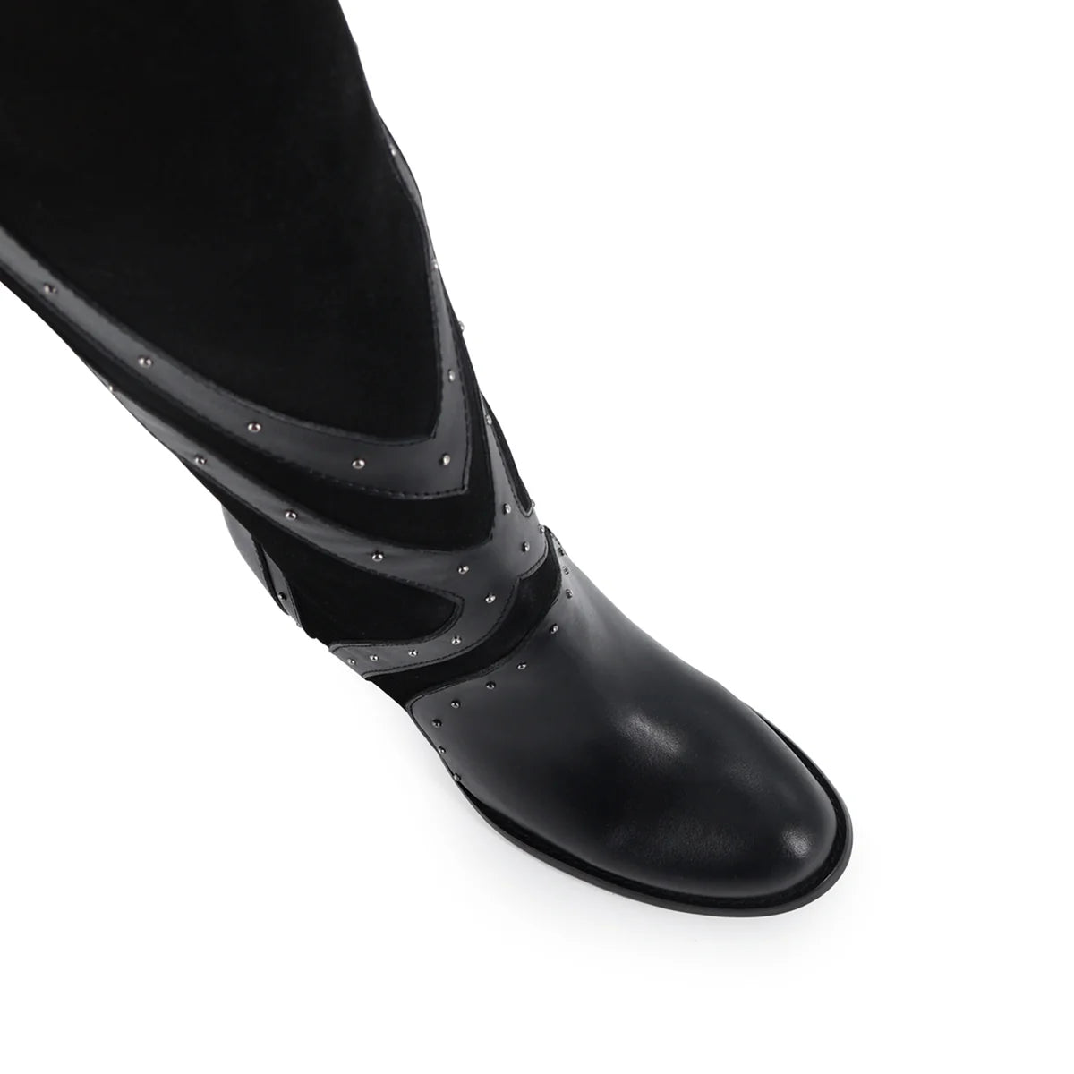 Bota Alta Casual En Piel | MOD SOBERBIA