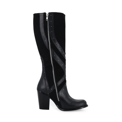 Bota Alta Casual En Piel | MOD SOBERBIA