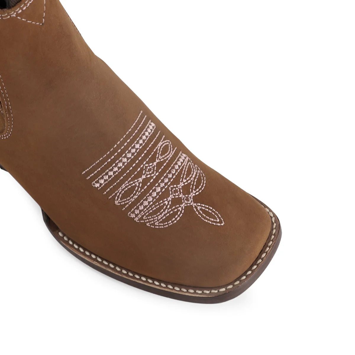 Botin Vaquero en piel Genuina color miel