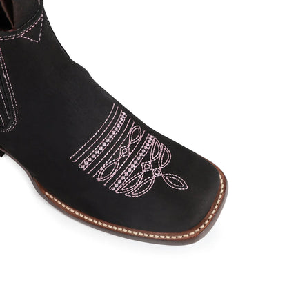 Botin Bull en Piel |NEGRO