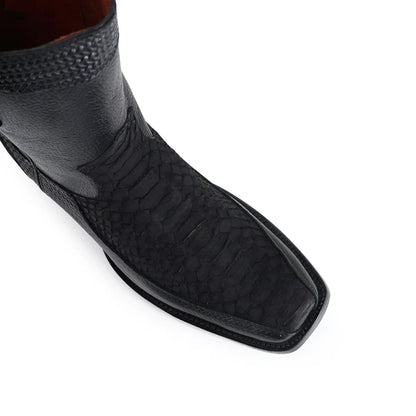 Botín Orión piton negro RB326