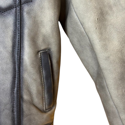 Chamarra Marlboro Desert Wolf En Piel Genuina