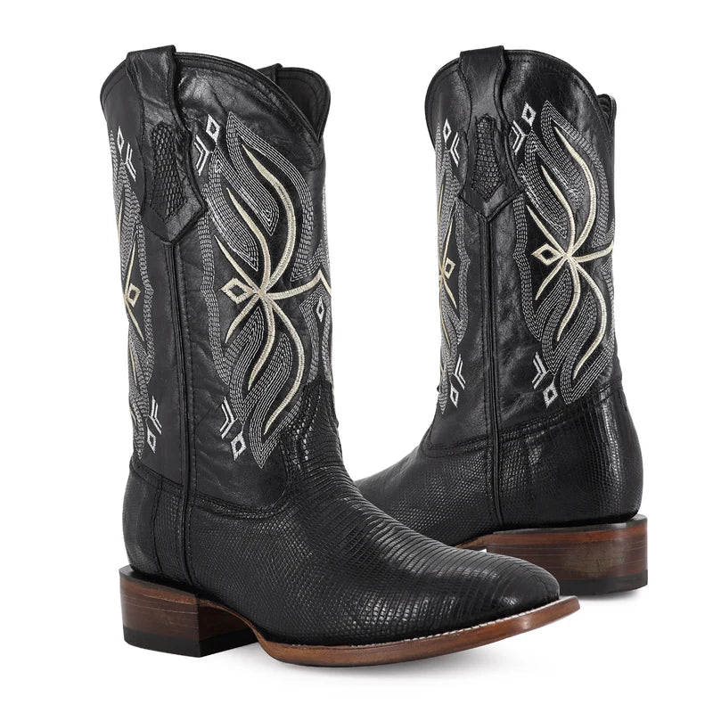 Bota Bulldog Armadillo Original RB110 Negro – Rancho Boots MX