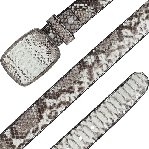 Cinturon piel de piton natural HC