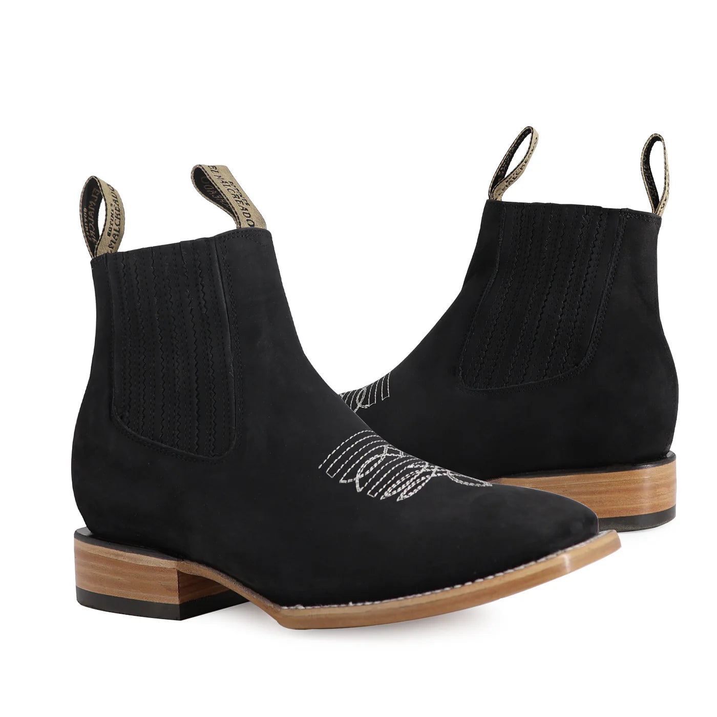 Botin de res negro RB419