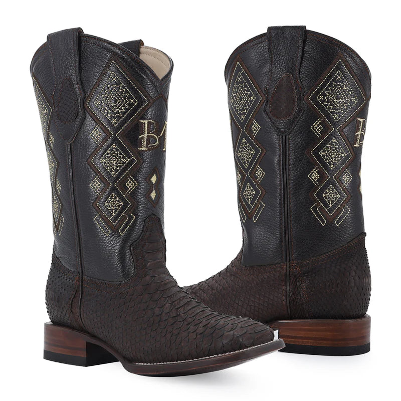 Bota Bulldog Python Original RB109 Tabaco – Rancho Boots MX